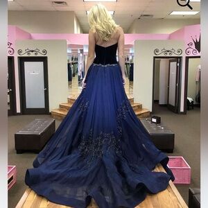 Sherri Hill Couture dress #9241 Deep Violet